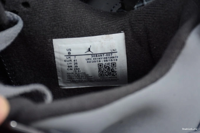 One Kick Air 308497-007 4 Retro (2019) Jordan Cool Grey 0805